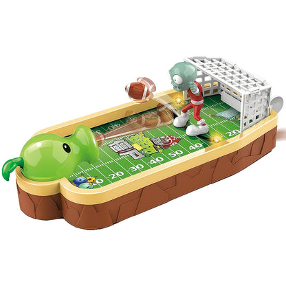 JHESAO Plants and Zombies Toys Action Figures PVZ Toys Set 1 2 Series Tabletop Rugby Slingshot Goalkeeping Parent Child Interaction Great Gifts