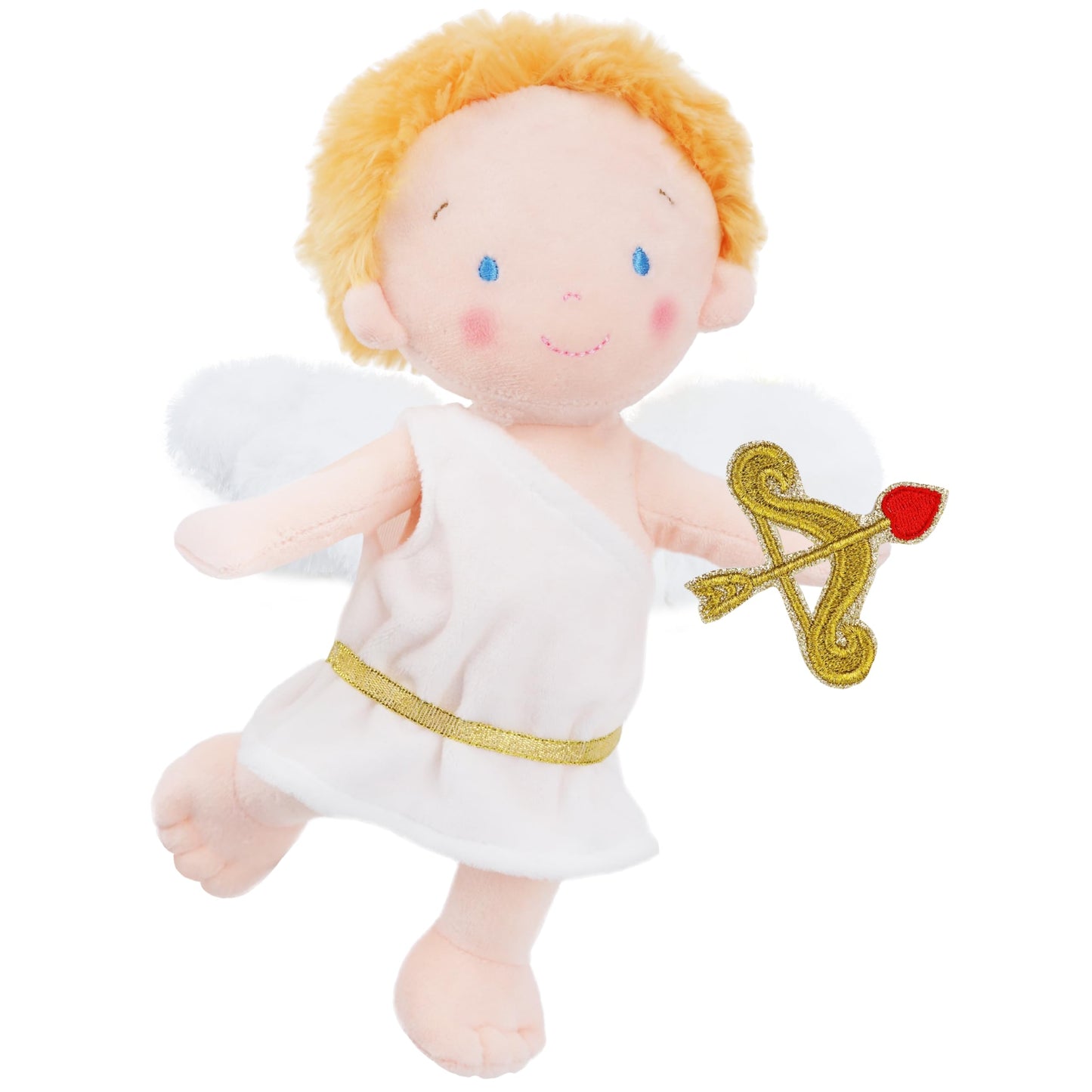 June Garden 10" Straight to The Heart Cupid - Adorable Plush Soft Baby Doll - Valentines Day Gift