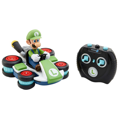 Nintendo Mario Kart 8 Luigi Mini Anti-Gravity Rc Racer 2.4Ghz, with Full Function Steering Create 360 Spins, Whiles & Drift!Up to 100'. Range -