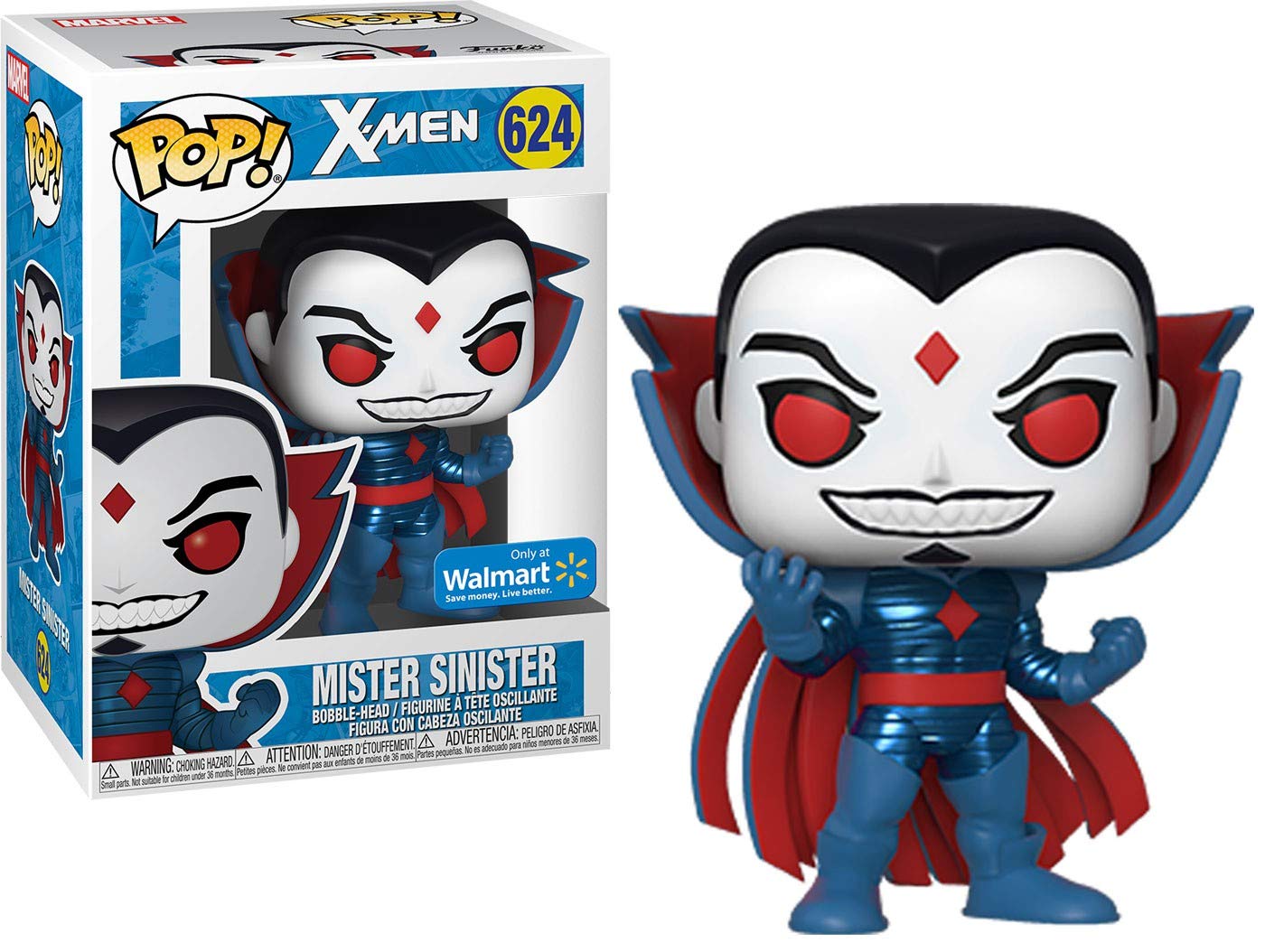 Funko Marvel's X-Men Mr. Sinister Pop Figure (Special Edition)