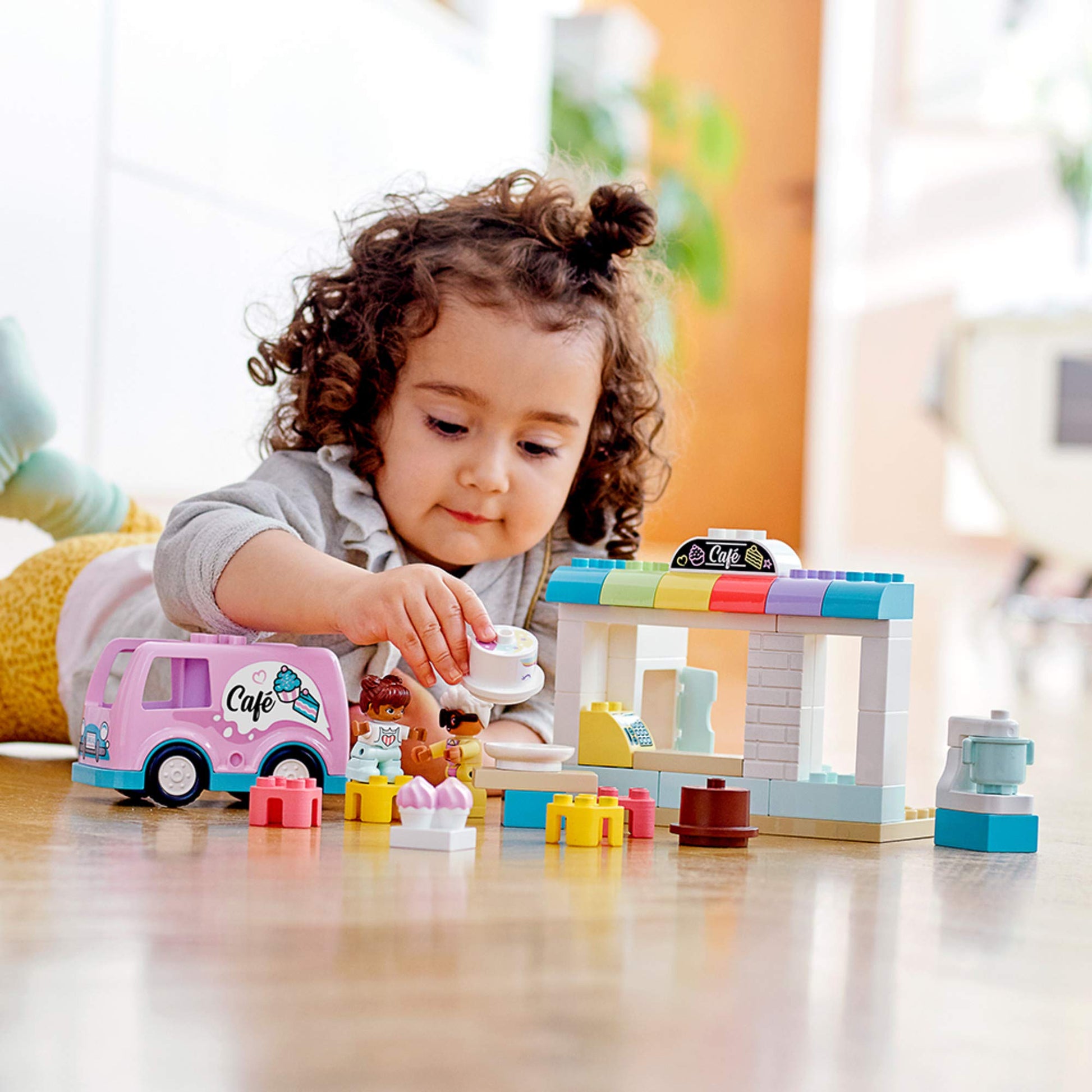 LEGO DUPLO Town Bakery 10928 Educational Play Café Toy for Toddlers, Great Gift for Kids Ages 2 and Over (46 Pieces)