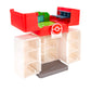 Jazwares Pokémon Play ‘N’ Display Case - Multi-Level Storage Unit with Rooftop Arena and Space for 35+ 2-Inch Battle Figures