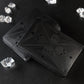 Waterproof Playing Cards, Plastic Playing Cards, 2 Deck of Cards, Standard Size Black Cool Playing Card for Adults, Premium Poker Card Set for Magic