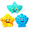 Tub Works® Tub Poppers™ Popping Kids & Toddler Bath Toys, 3 Pack | Push, Poke, Squish & Pop it Fidget Toys for The Bathtub | Irresistible Bubbles