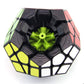 Qiheng Megaminx Speed Cube 3x3x3 Dodecahedron Puzzle Vivid Color Magic Cube Fast and Sturdy Cube Puzzle Toys Made from ABS Plastic
