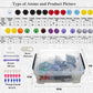 Molecular Structure Model Kit, 974 PCS Molecular Ball Model