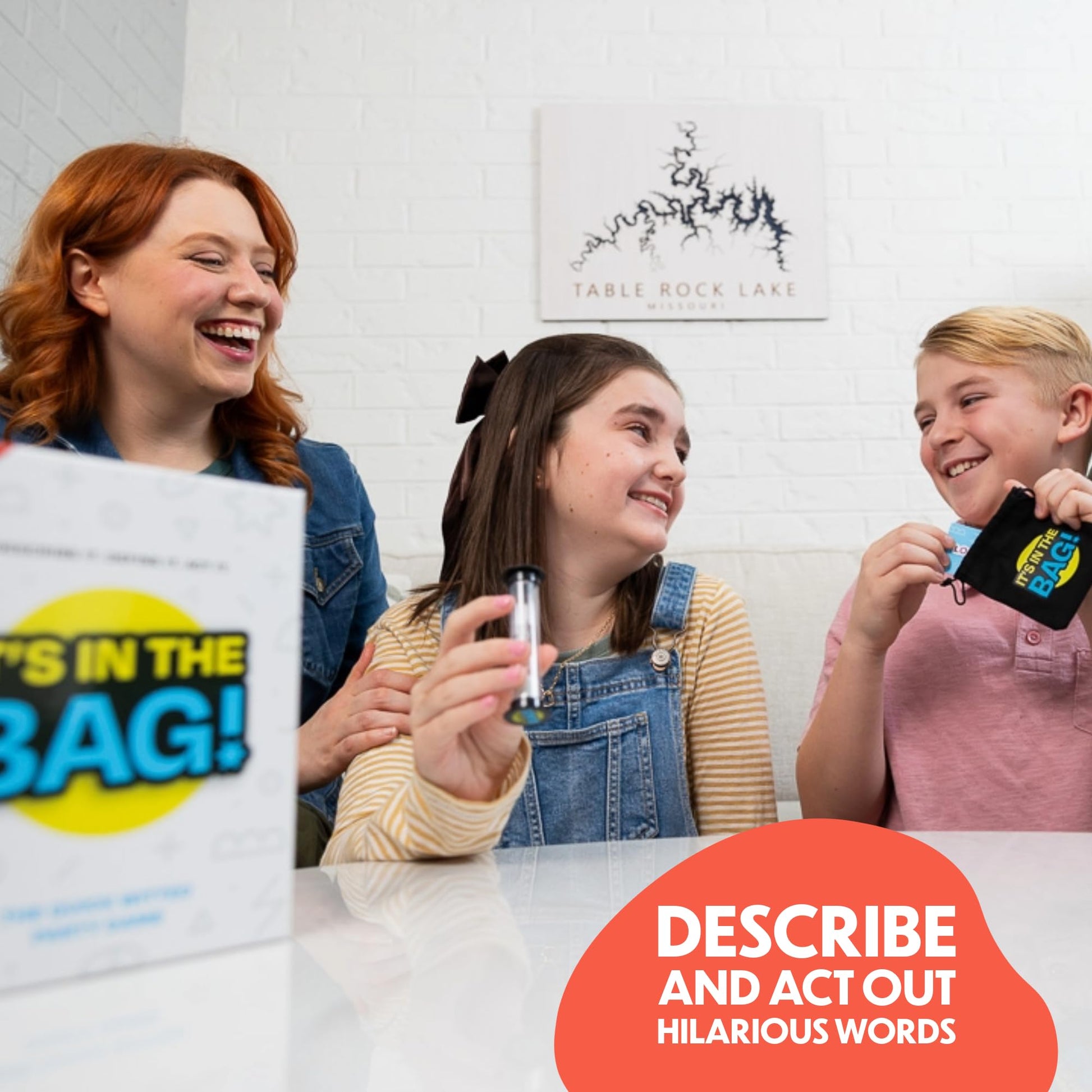 It’s in The Bag - Ultimate Family Game for Game Night, 3 Rounds of Wild Easy Fun! New Redesign of the Viral Party Game for Adults, Groups, and Kids