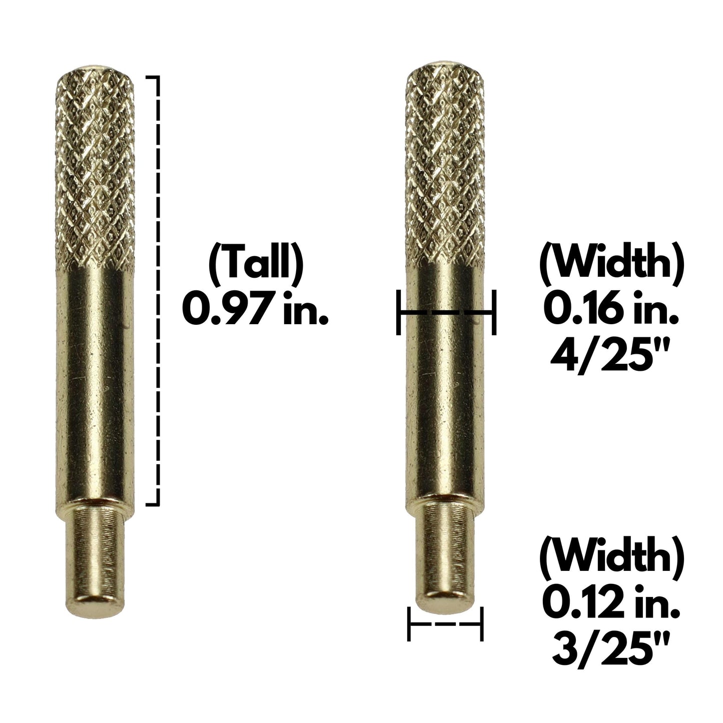 WE Games Cribbage Board Pegs Metal, Set of 9 Machined Cribbage Pegs Unique, 3 Colors (Brass, Silver & Black) Felt Pouch for Travel, Bulk Cribbage