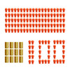 100 PCS Refill Toy Bullets and 12 PCS Plastic Shells for Calithor Shell Ejecting Toy Gun