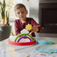 Chuckle & Roar - Rainbow Stacker - Tactile Learning - Stacking Toy - Preschool Fun - Silicone Toy
