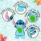 Kids Preferred Disney Baby's Lilo and Stitch - Stitch Plush and Sensory Crinkle Teether Toys for Newborn Baby Boys and Girls 10 inches