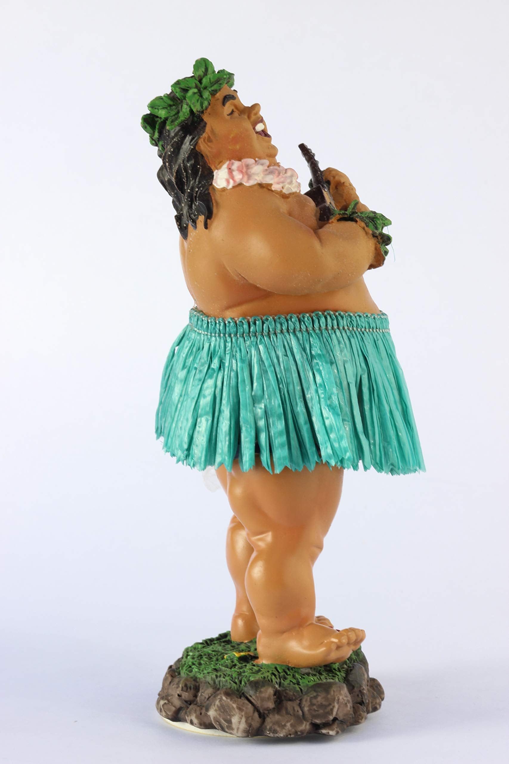 KC Hawaii Dashboard Hula Doll Local Boy with Ukulele 7 inch