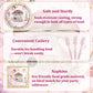 192 Pcs Fairy Party Tableware Set (Serves 48 Guests), Plates, Napkins, Forks, Enchanted Garden Theme for 1st Birthday, Baby Shower, Girls Fairy Party