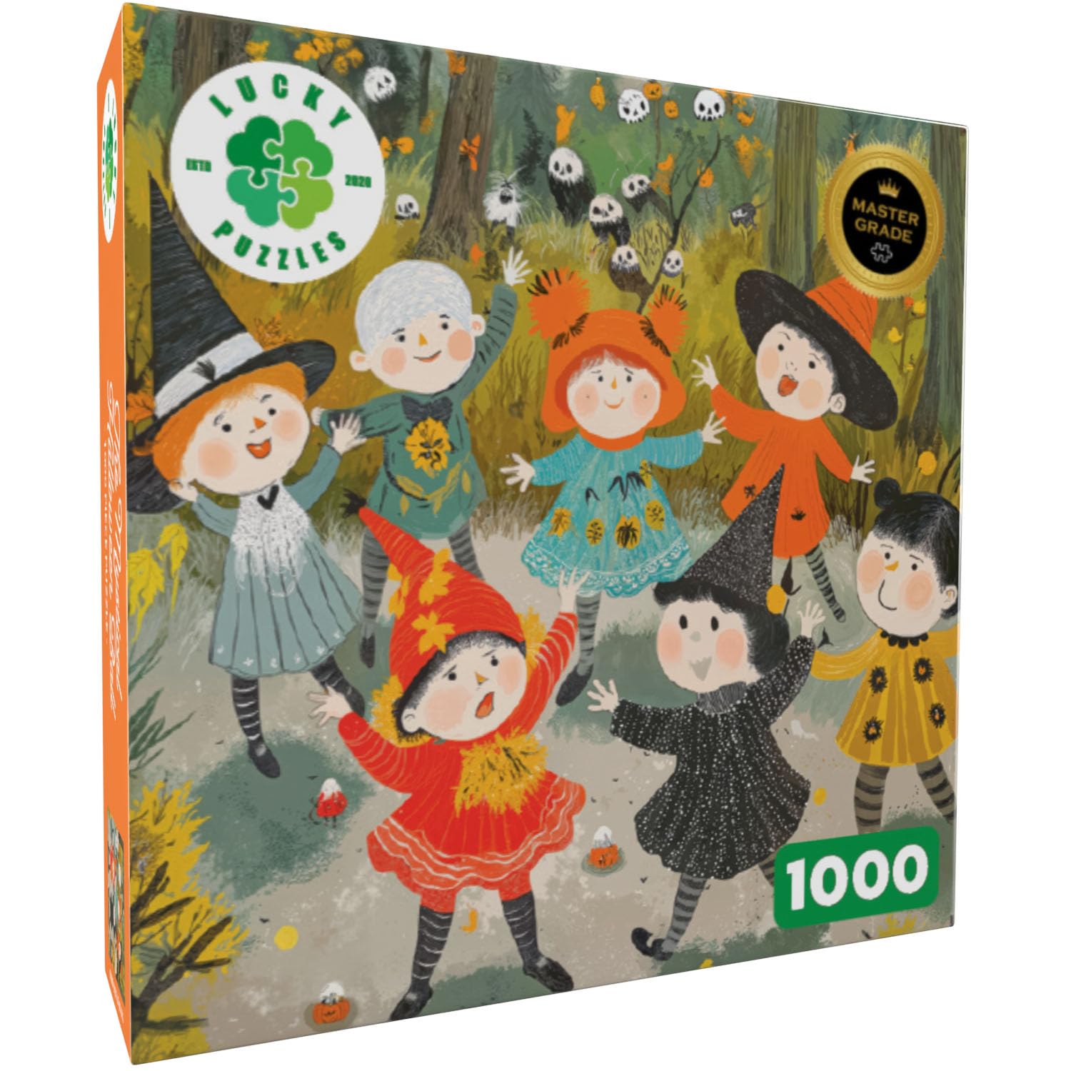 Lucky Puzzles | Jigsaw Puzzles for Adults | The Mystical Halloween Ball