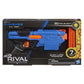 Nerf Rival Finisher XX-700 Blaster - Quick-Load Magazine, Spring Action, Includes 7 Official Rival Rounds - Team Blue