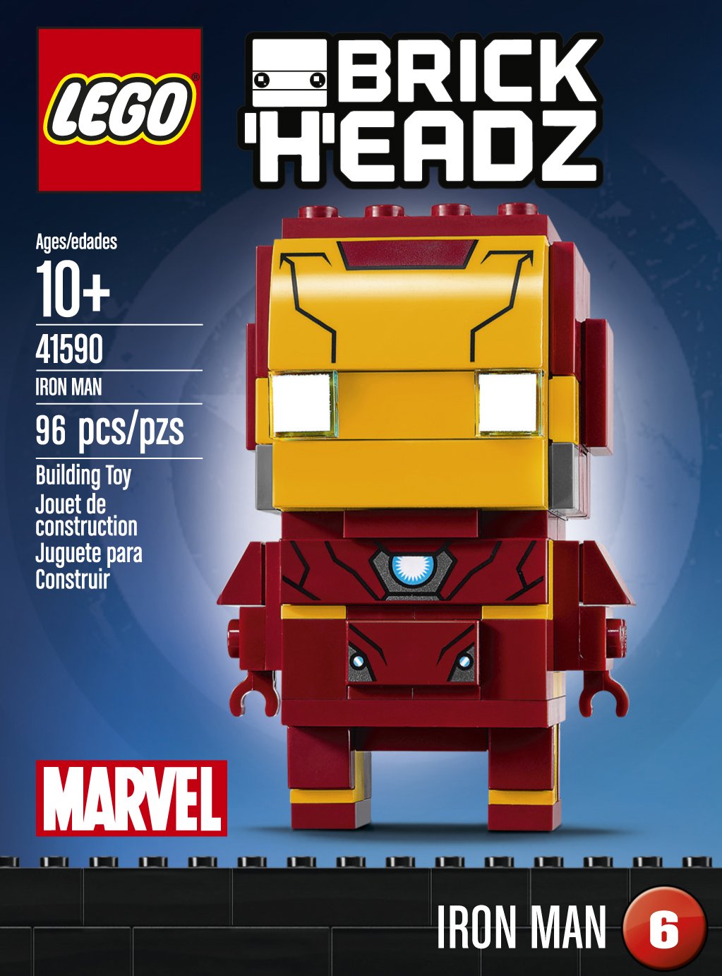LEGO BrickHeadz Iron Man 41590 Building Kit