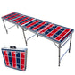 8-Foot Professional Beer Pong Table - New England Football Field
