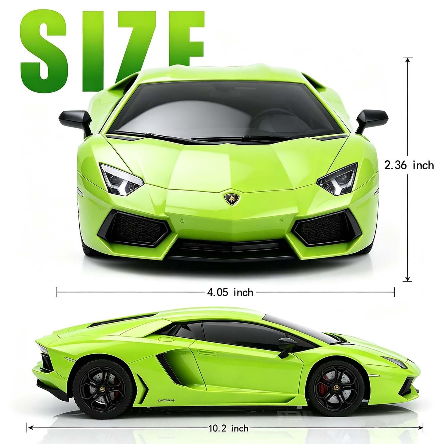 QUN FENG RC Car 1:18 Lamborghini Aventador 2.4G Radio Remote Control Cars