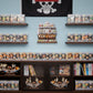 AUFGELD Pirate Ship Display Shelf for Funko Bitty Pop One Piece Series - Wall-Mountable Bitty Pop Organizer, Pirate Ship Shelf Displays 29 Bitty Pops