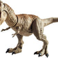 Jurassic World Bite 'n Fight Tyrannosaurus Rex in Larger Size with Realistic Sculpting, Articulation and Dual-Button Activation for Tail Strike