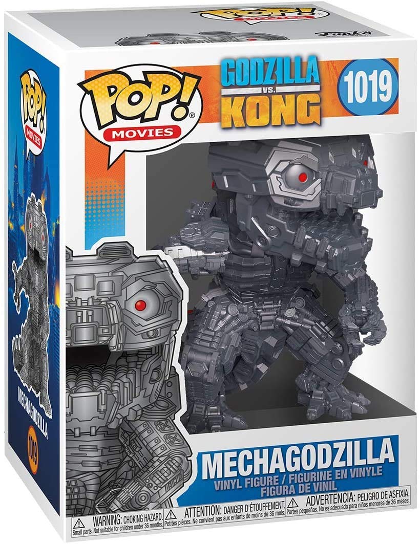 Mechagodzilla Pop #1019 Pop Movies Godzilla vs Kong Vinyl Figure (Bundled with EcoTek Protector to Protect Display Box)