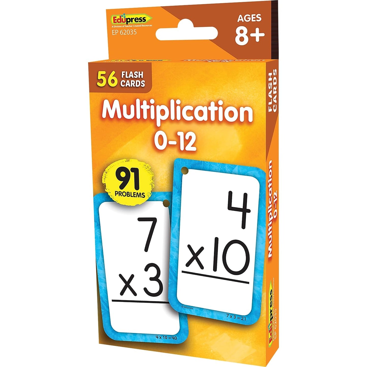 Teacher Created Resources Multiplication 0-12 Flash Cards (EP62035)