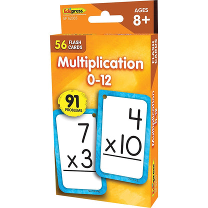 Teacher Created Resources Multiplication 0-12 Flash Cards (EP62035)
