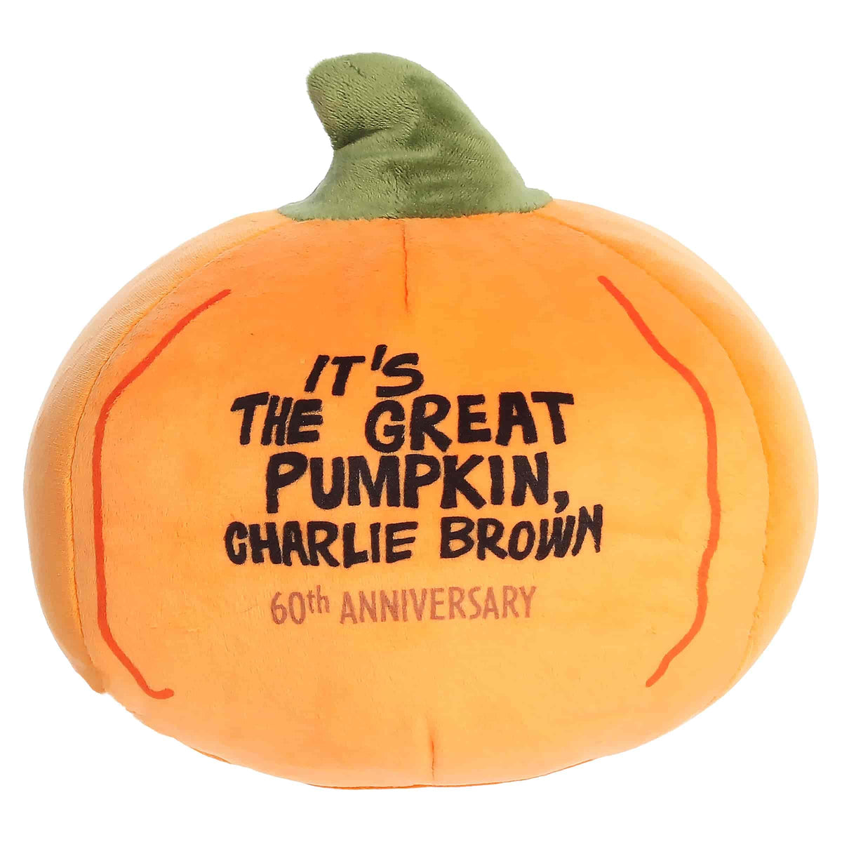Aurora Peanuts 7.5" Charlie Brown Pumpkin Spooky Plush