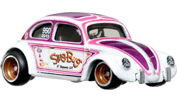 Hot Wheels Car Culture Circuit Legend Premium Toy Car, Die-Cast 1:64 Scale VW Classic Bug, Collectable Volkswagen Beetle for Play or Display