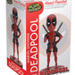 NECA Collectible Marvel Classic Deadpool Head Knocker, 8-Inches