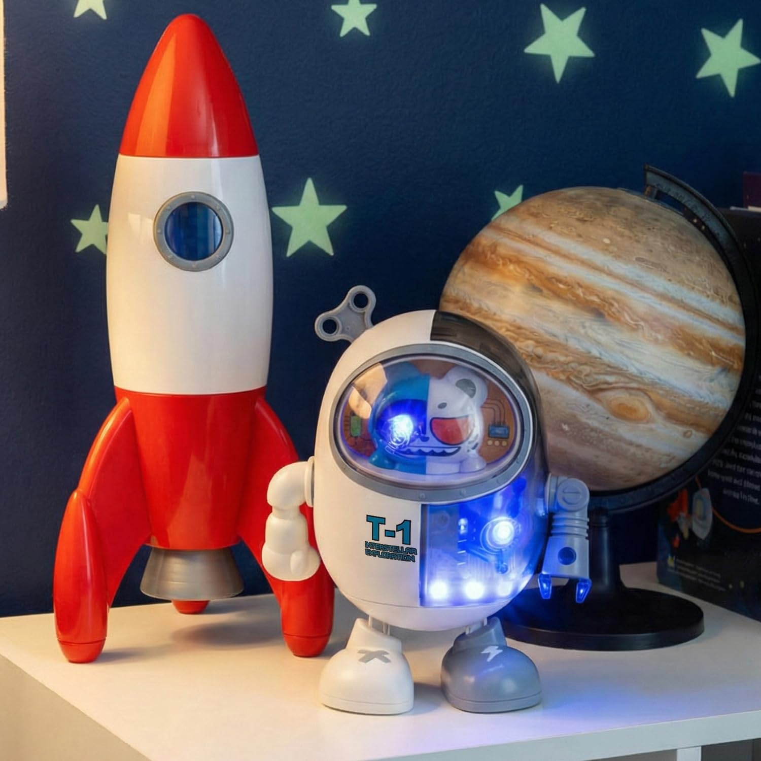 Rhode Island Novelty 7" Light and Sound Dancing Bot