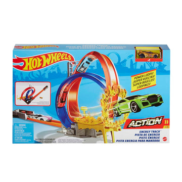 Hot Wheels Energy Track + 1 Dcc Multicolor