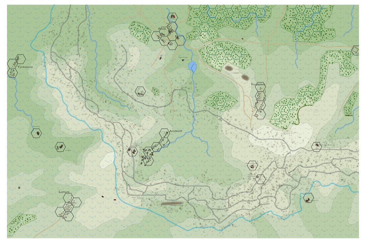 Compass Games: Red Poppies Campaigns - Volume 3 - Assault Artillery - La Malmaison