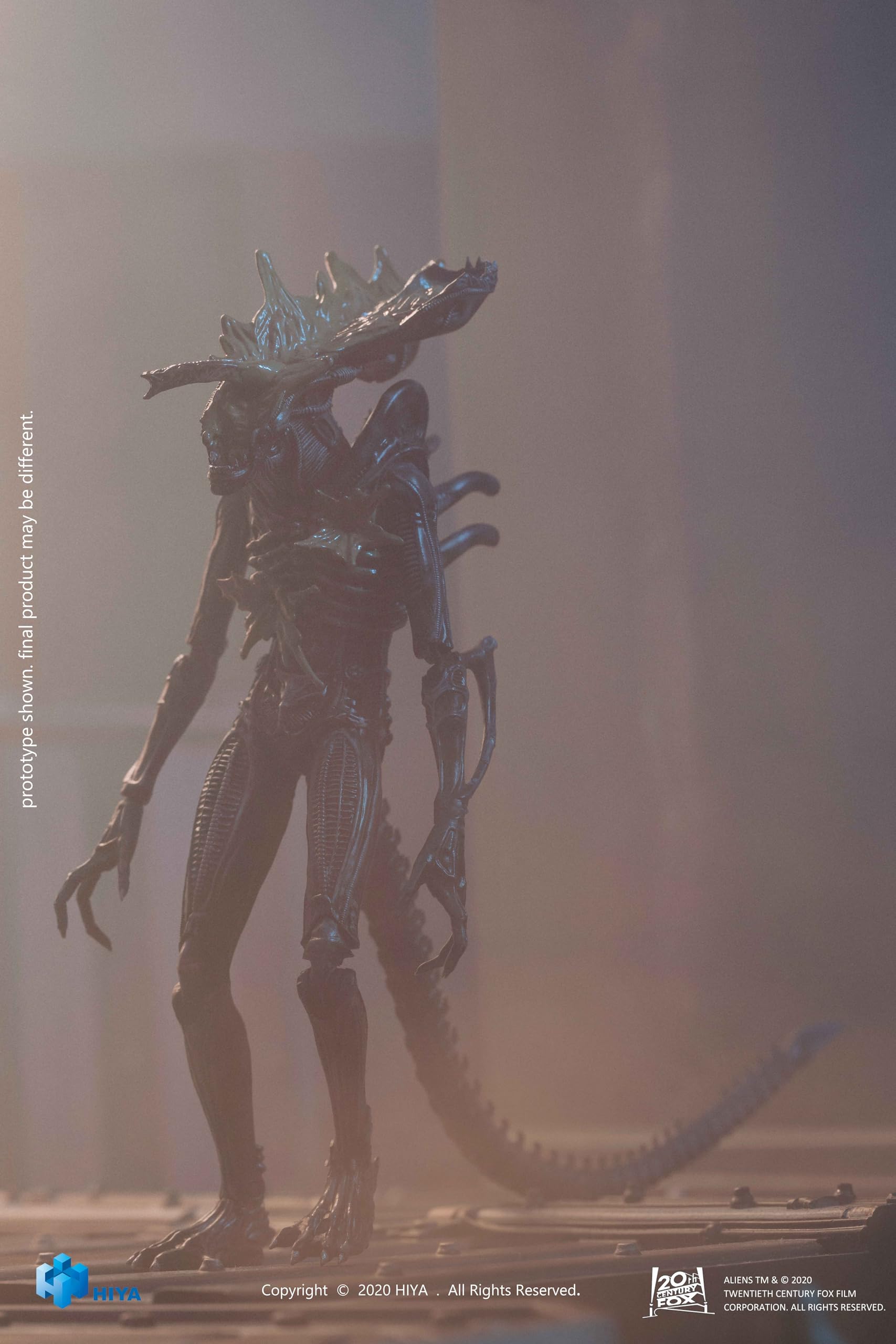Hiya Toys Exquisite Mini Series 1/18 Scale 5 Inch Aliens Headshot Alien Warrior Action Figure