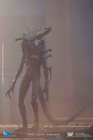 Hiya Toys Exquisite Mini Series 1/18 Scale 5 Inch Aliens Headshot Alien Warrior Action Figure
