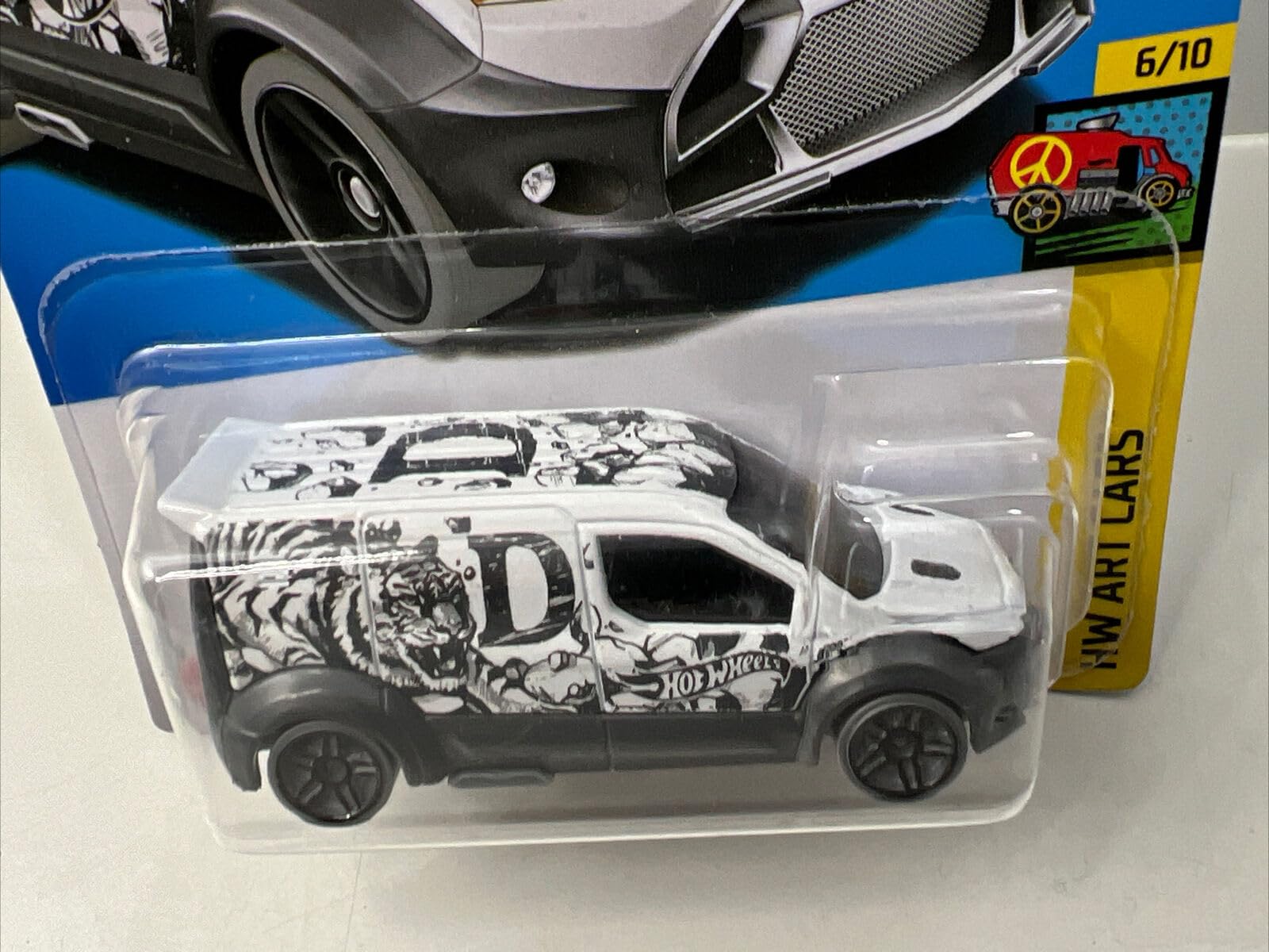 Hot Wheels Ford Transit Connect 6/10 [ Gray ] 64/250