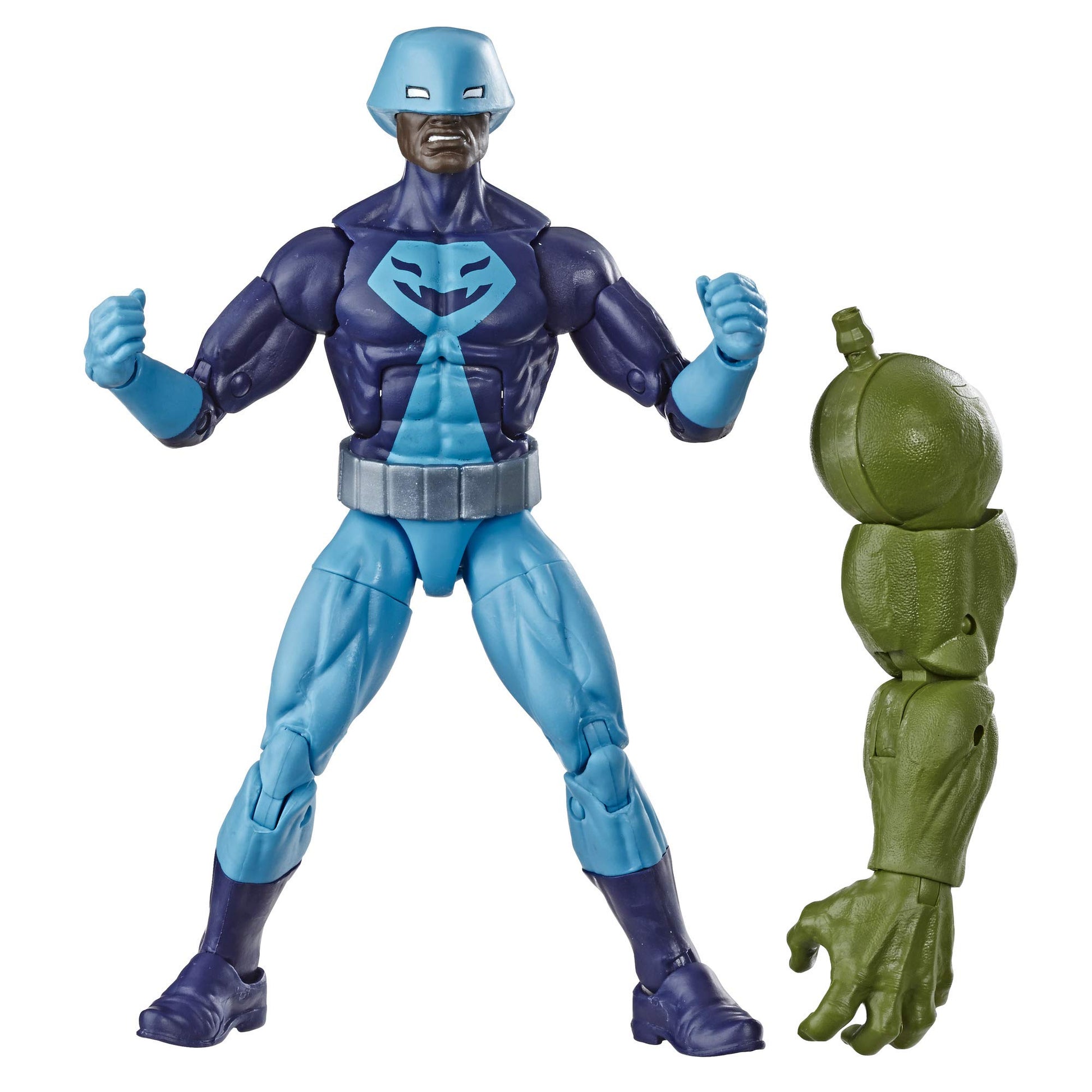 Marvel Legends Series Rock Python 6' Collectible Action Figure Toy for Ages 6 & Up with Build-A-Figurepiece