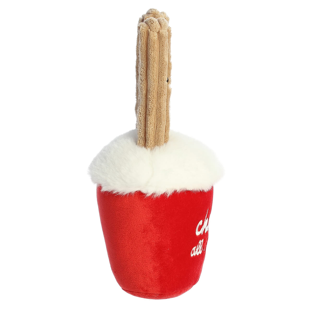 Aurora Witty JUST Sayin' Churr' All I Need Churros Stuffed Animal - Expressive Characters - Quirky Gift Ideas - Red 10 Inches