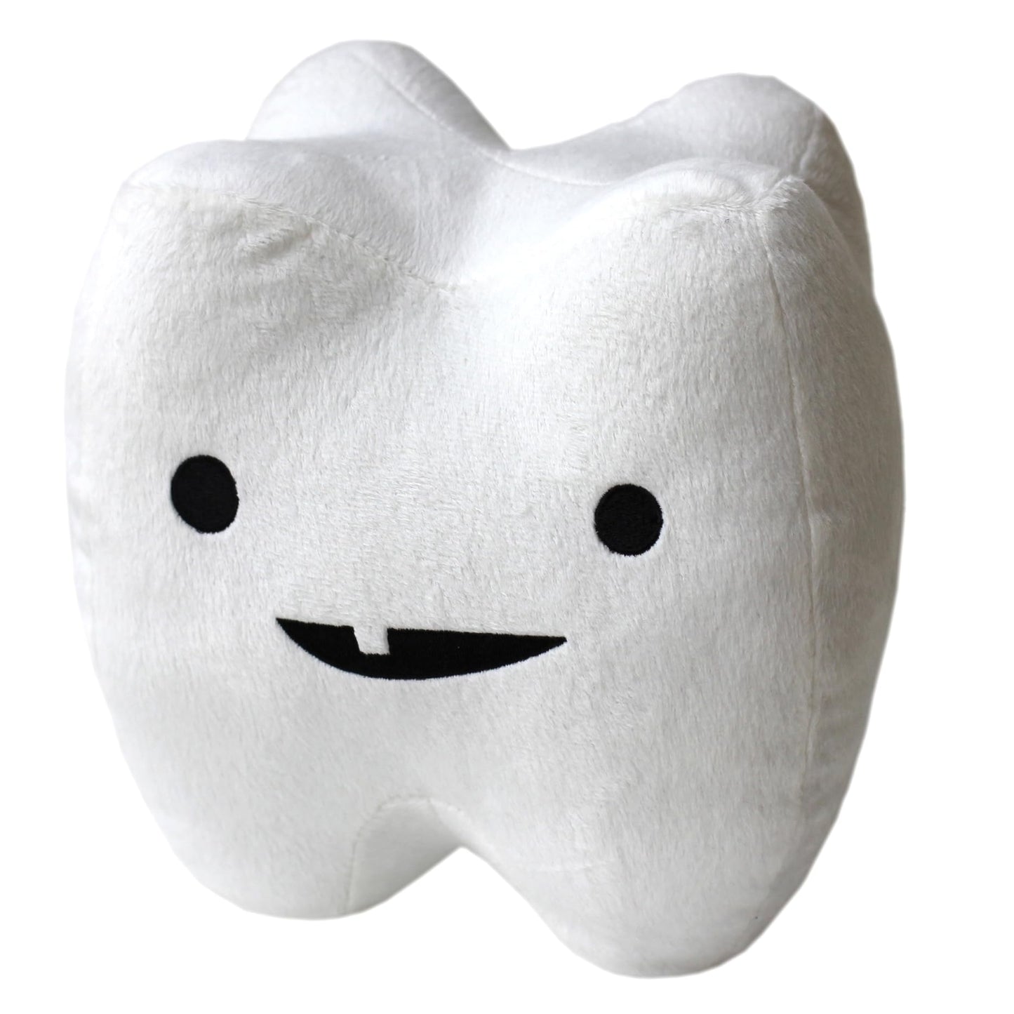 I Heart Guts Tooth with Pocket Plush - 7" Cute Fairy Pillow Educational Toy for Wisdom Teeth & Root Canal Recovery - Funny Gift for Kids, Dentists