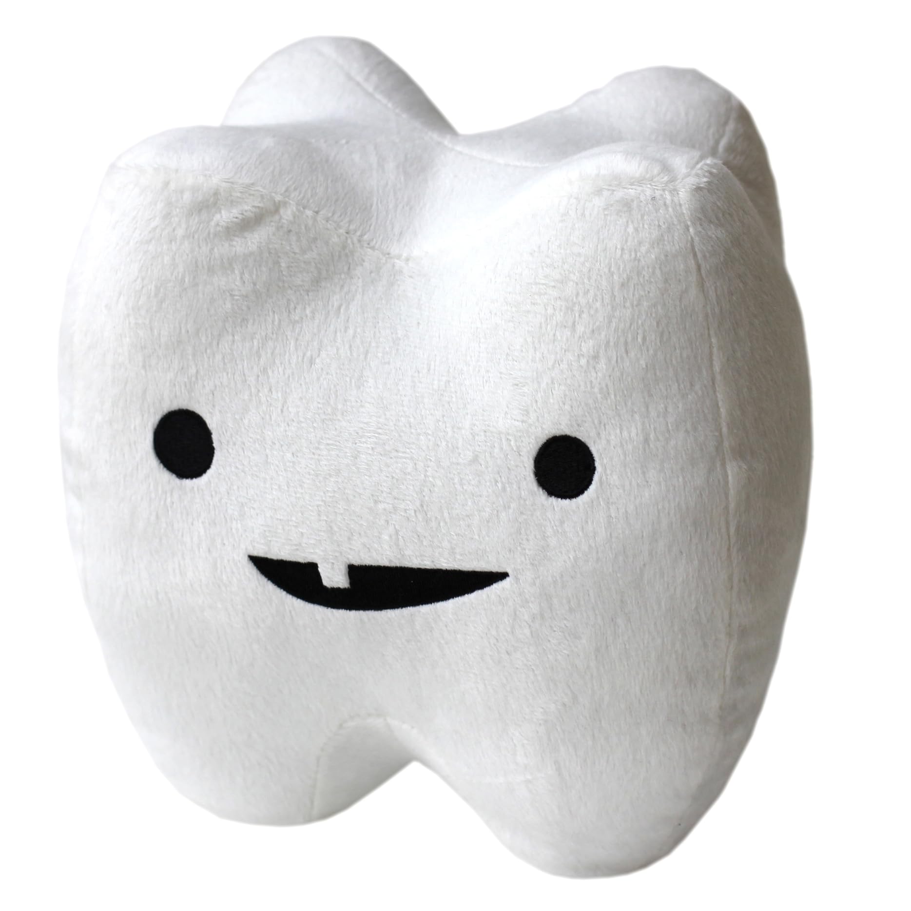 I Heart Guts Tooth with Pocket Plush - 7" Cute Fairy Pillow Educational Toy for Wisdom Teeth & Root Canal Recovery - Funny Gift for Kids, Dentists