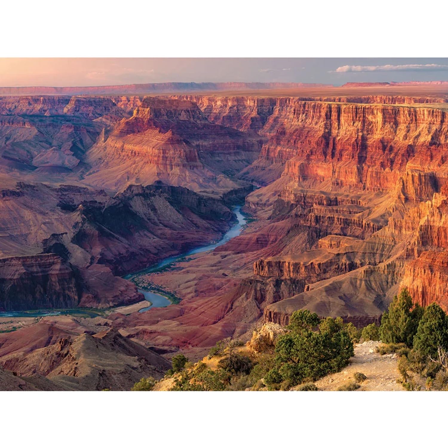 Bits and Pieces 500 Piece Jigsaw Puzzles, Grand Canyon, Large 18x24