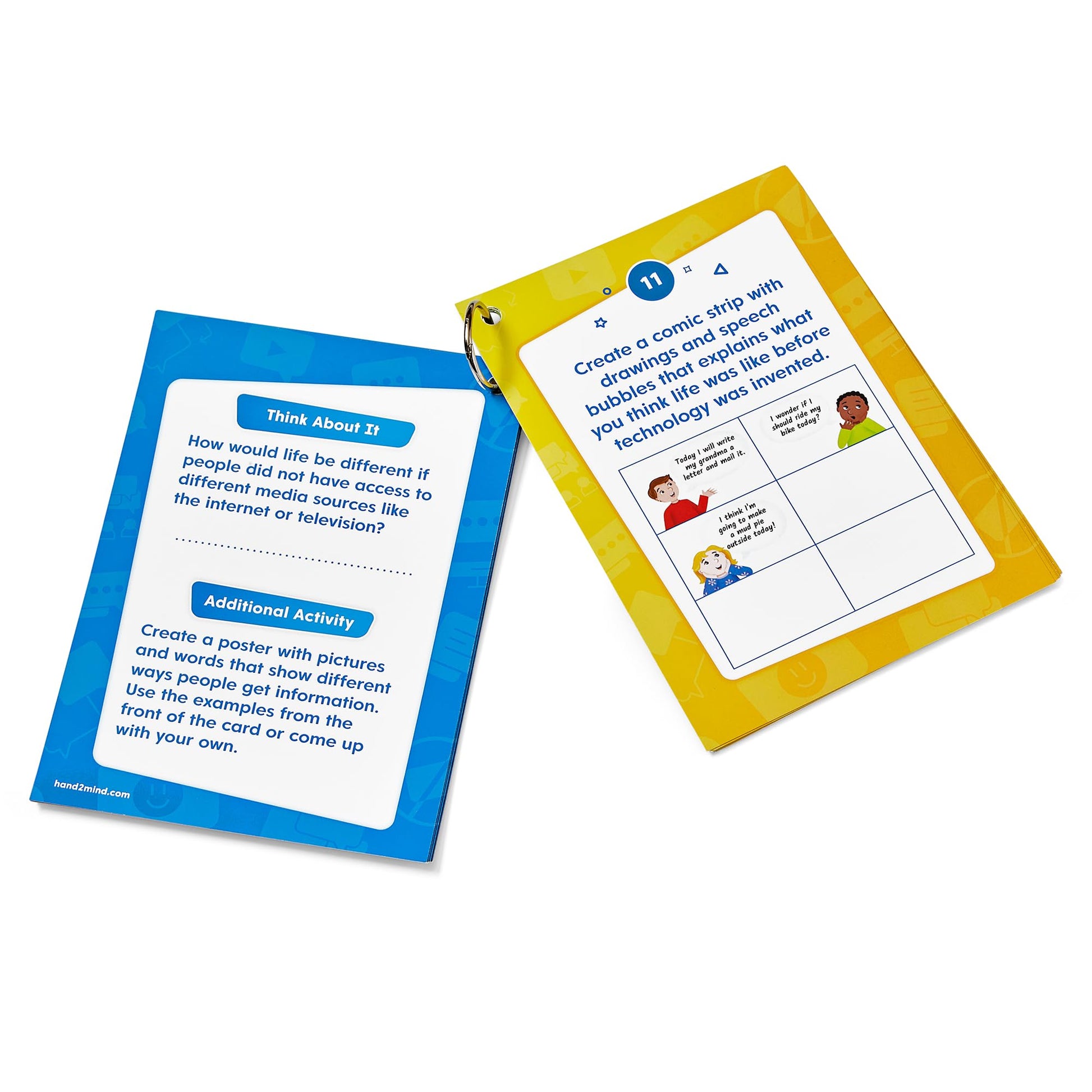 hand2mind Digital Citizenship Beginner Task Cards, Ages 5+, Computer Science & Technology for Kids 5-7, STEM Projects, STEM Activities for Classroom