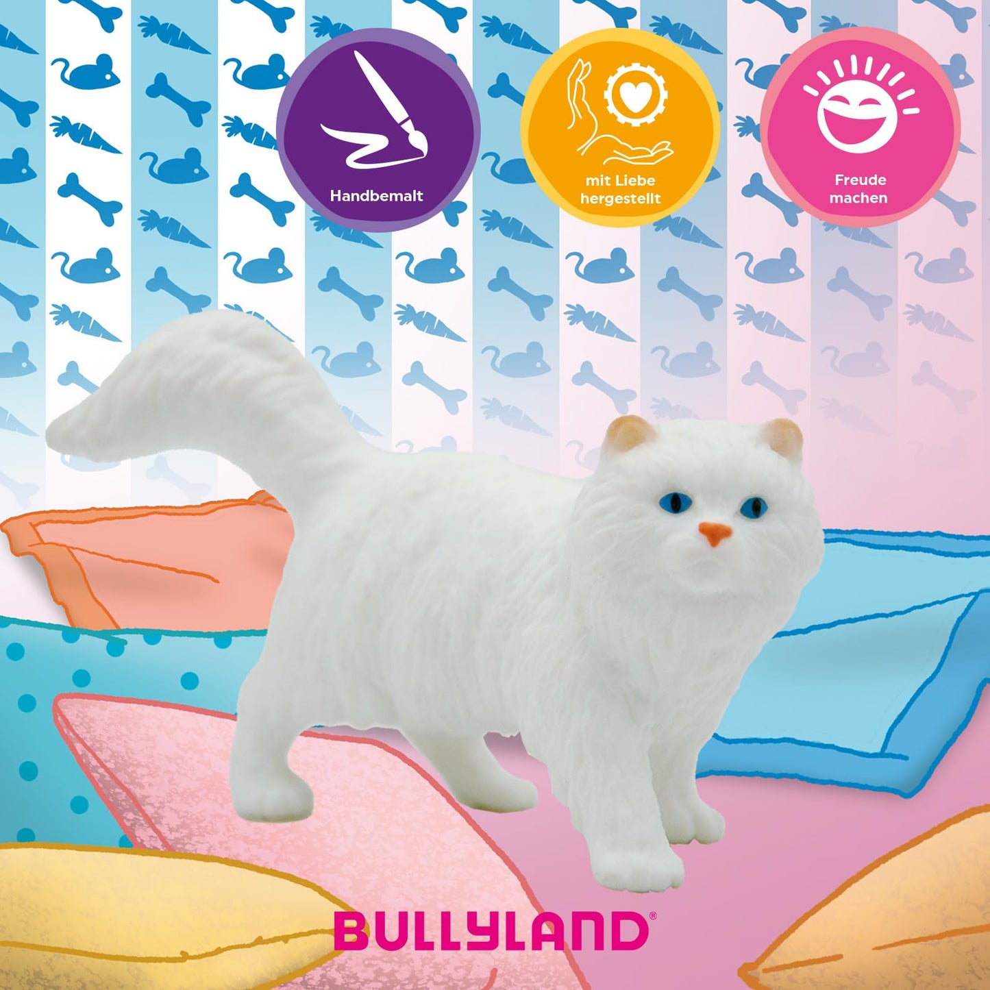 Bullyland Persian Cat Princess Action Figure