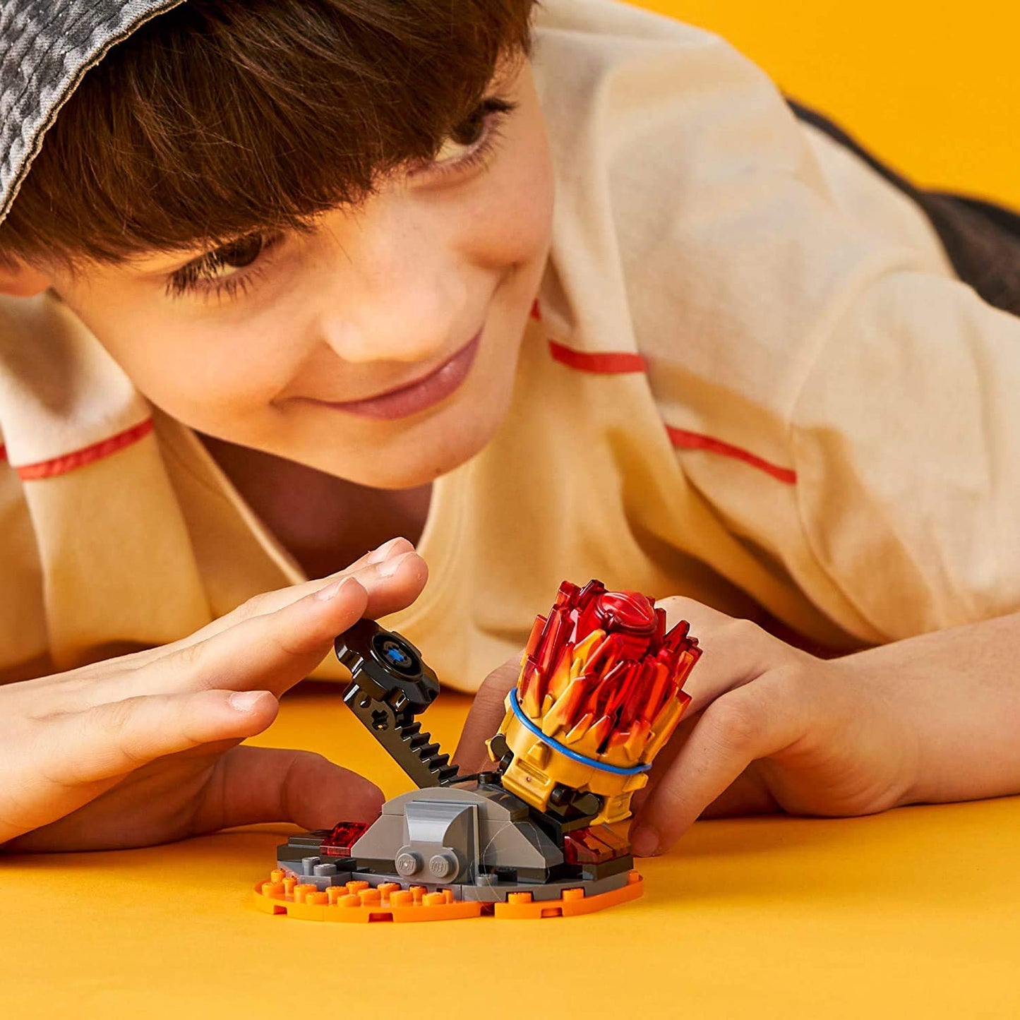 LEGO NINJAGO Spinjitzu Burst - Kai 70686 NINJAGO Accessory Set Building Kit Featuring Ninja Minifigure (48 Pieces)