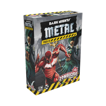 Zombicide Dark Night Metal Pack #3 - Confront Interdimensional Horrors with The Justice League! Cooperative Strategy Board Game, Ages 14+, 1-6