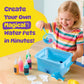 TMOL Magic Water Elf Toy Kit, Aqua Fairy Water Gel Kit for Kids with 10 Magic Gel & 6 Molds,Make Your Own Water Pets & Squishy Toys, Craft Kits