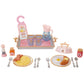Disney Princess Style Collection Room Service Pretend Play Toy Set - with Serving Tray, Plate Cover, Pitcher & More for A Great Pretend Travel
