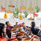 Mexican Fiesta Hanging Swirl Decorations, Cinco De Mayo Party Supplies