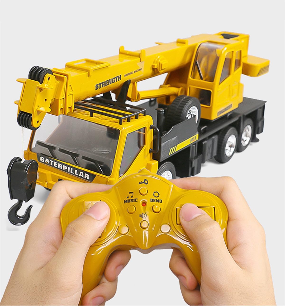 RC Crane Toy Construction Vehicles Remote Control Large Crane Toys for Kids