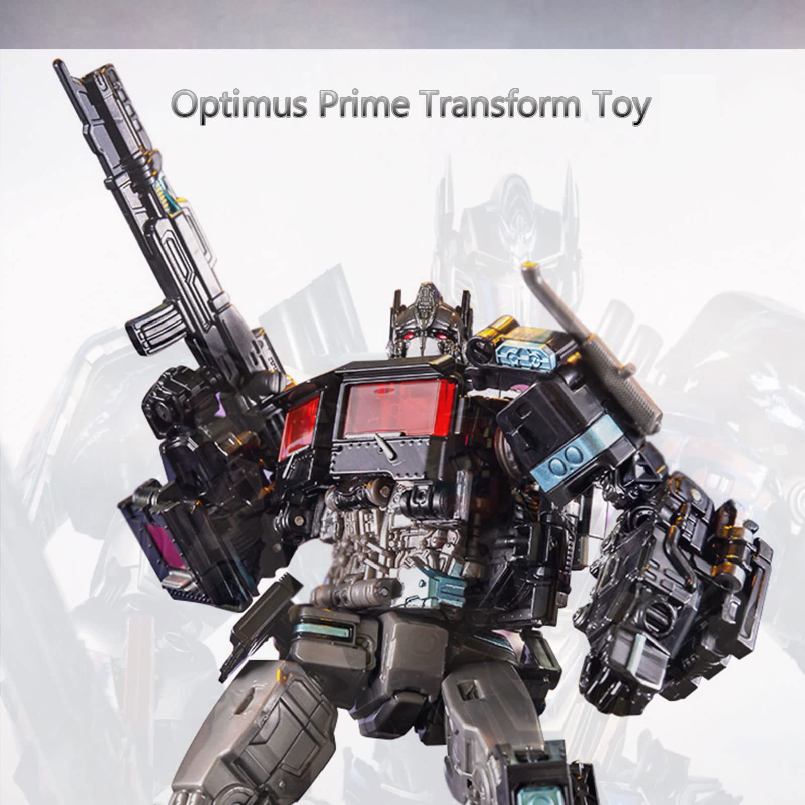 QCCX Car Robots Toys, Deformation Action Figures for Kids Boys Girls 6 Age+, Transformed into Toy Cars